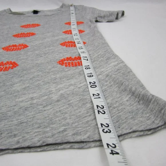 J. Crew Lips Top size XXS NEW - Picture 6 of 10